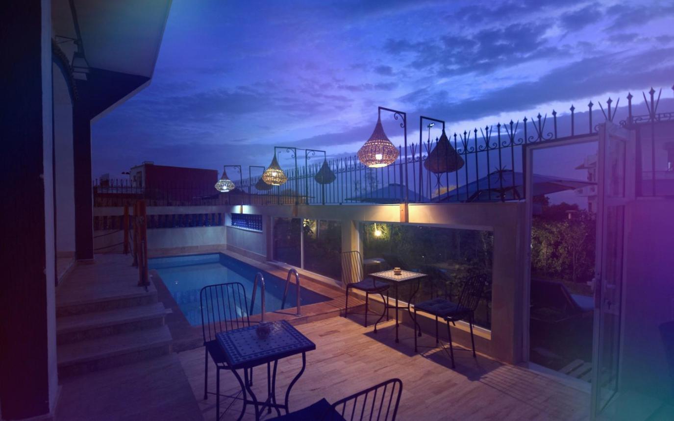 Blue Wave Lodge Agadir n'Ait Sa 外观 照片