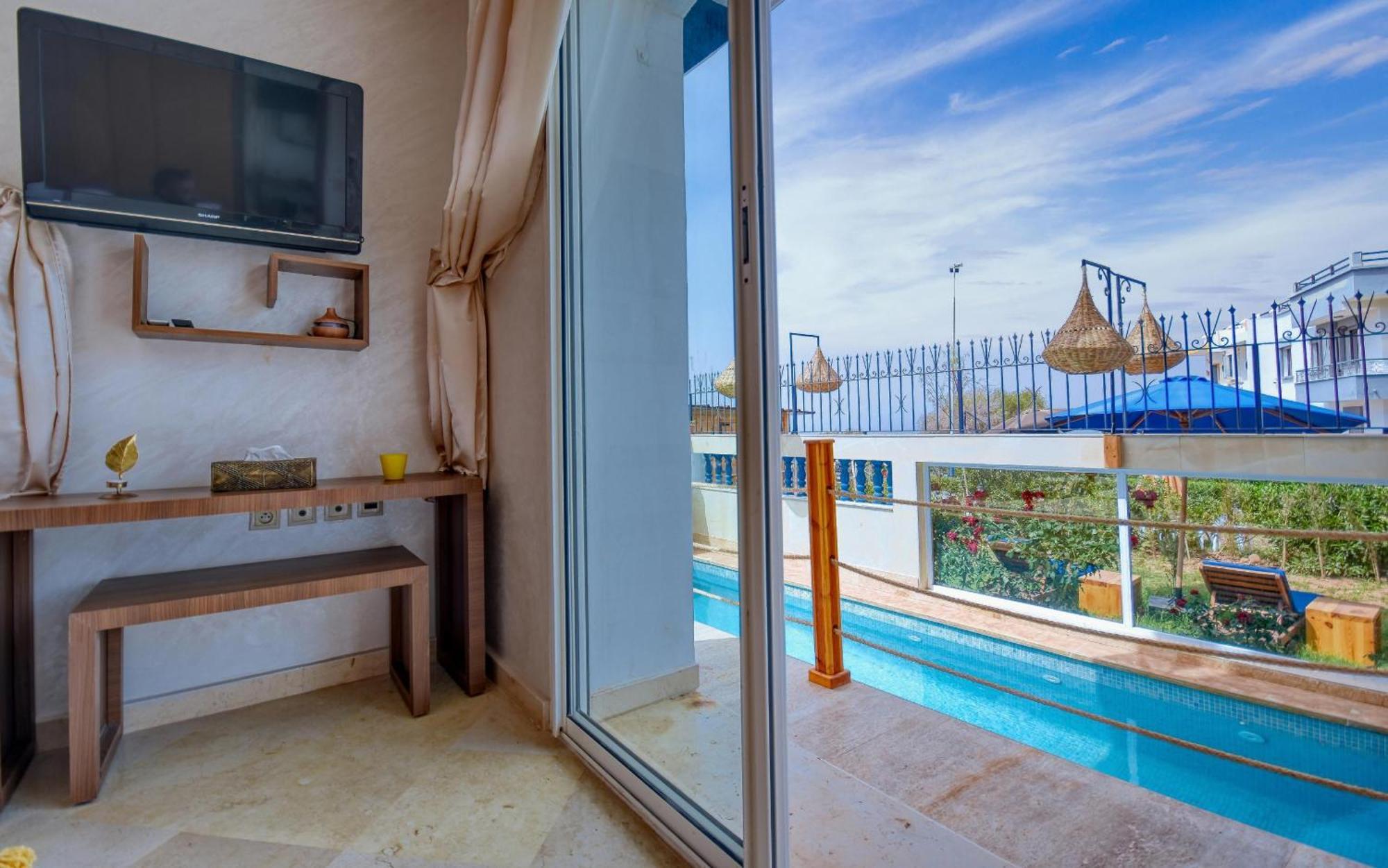 Blue Wave Lodge Agadir n'Ait Sa 客房 照片